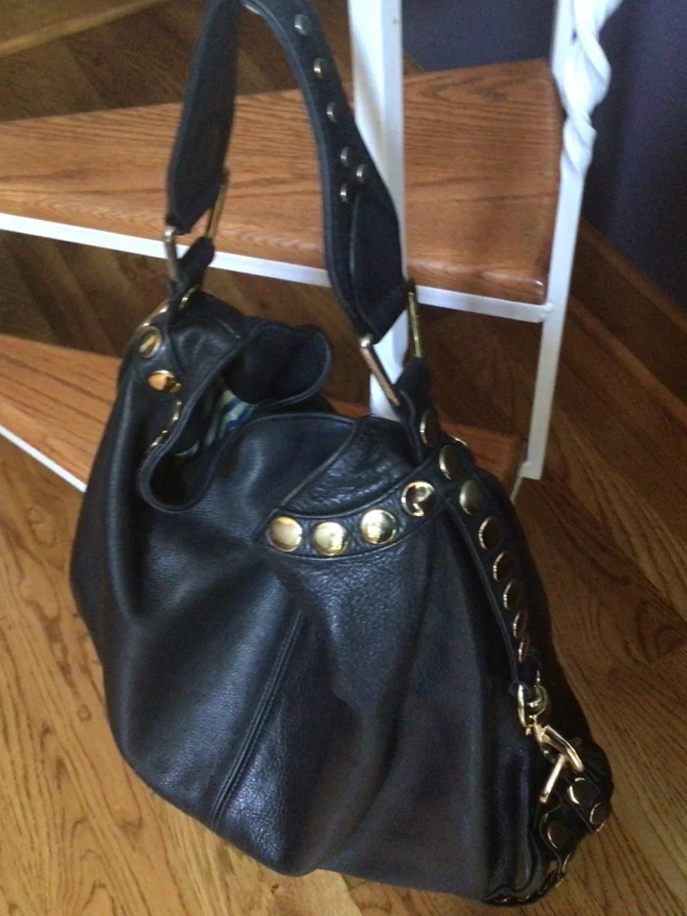 Rebecca Minkoff Leather Studded Hobo